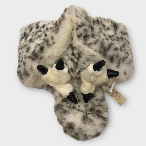 Folkmanis Snowy Owl Hand Puppet Swivel Head - Picture 5 of 5